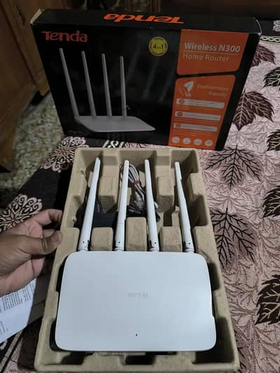 Tenda Wireless N300 Router (Model F6) For Sale