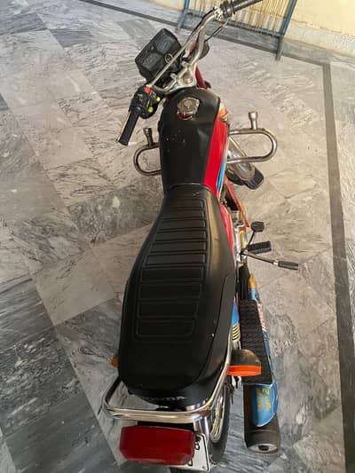 Honda CG 125 Euro 2 Red – Well Maintained Bike