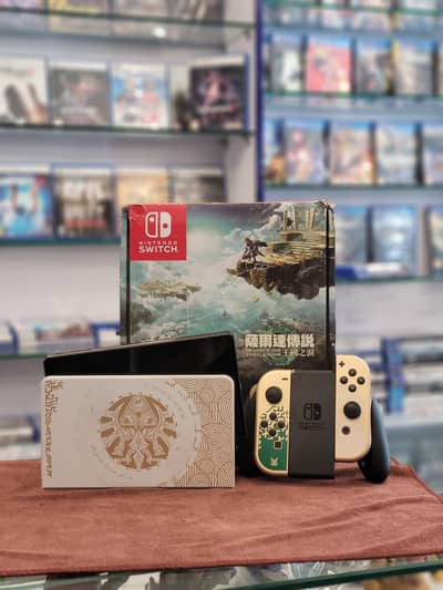 NINTENDO SWITCH OLED ZELDA EDITION