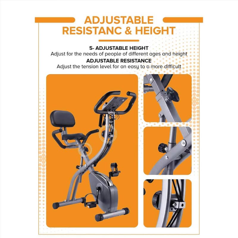 Zero Healthcare X Fit Exercise Cycle / Gym Cycle / Zero Exercise Cycle ...