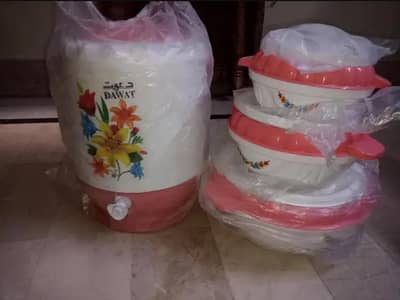 Hot Pot Cooler Set Complete Box