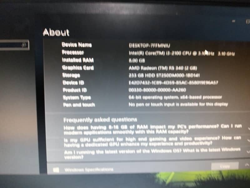 DEELL COMPUTER 8