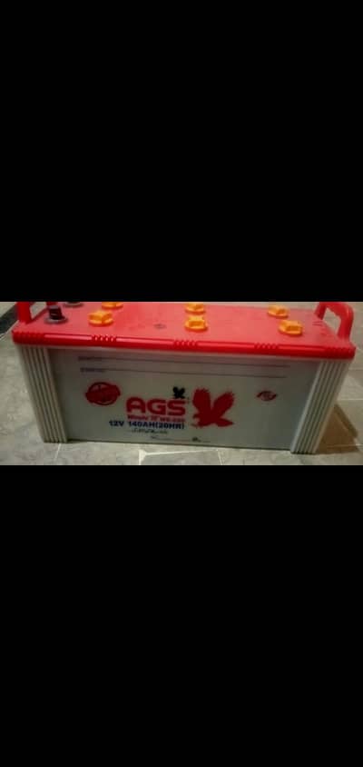 AGS 12 volt 140 amper 220 nber 23 platse