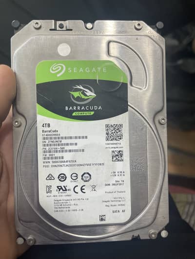 4 tb harddisk  all ok  performance urgent sale 98% orignal health