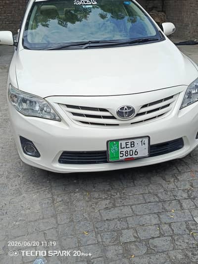 Toyota Corolla XLI 2014