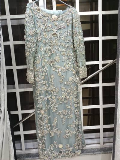 ​Heavy Work Designer Bridal/Party Wear Dress (Worn Only Once)