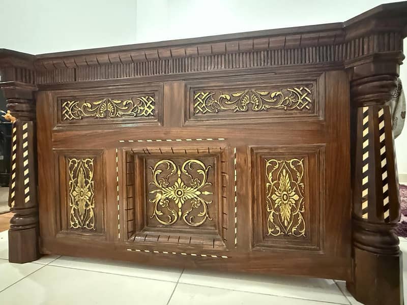 chinioti single bed 1