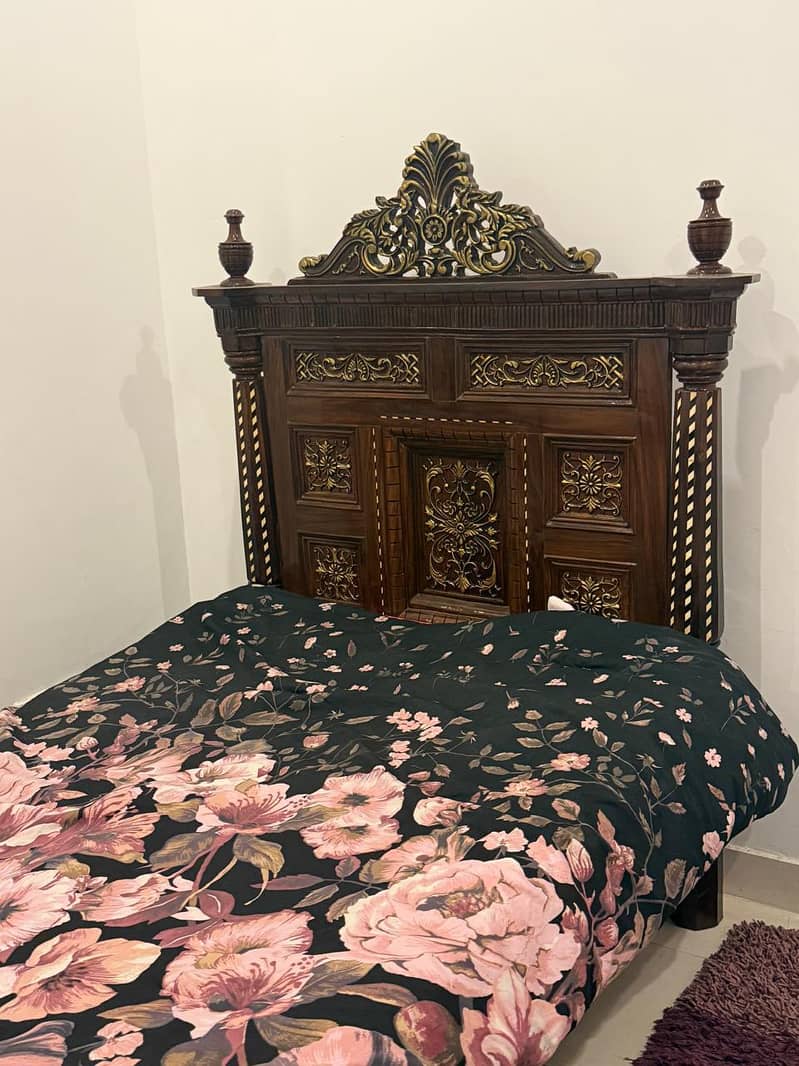 chinioti single bed 6