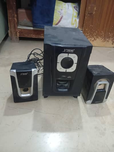 speaker 3 set with remote