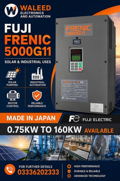 FUJI SOLAR / INDUSTRIAL VFDS INVERTER 3 PHASE