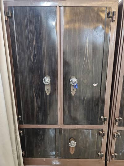 2 piece iron wardrobe for sale
