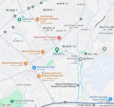 Rufi Green City, West Open ,3 Bed DD Apartment Available For Sale Prime Location On Gulistan E Jauhar Block 18