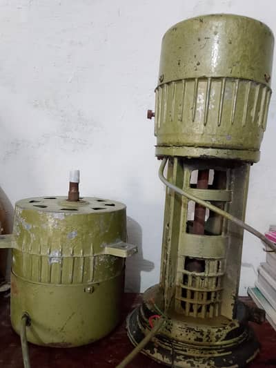 Air cooler motor and pump