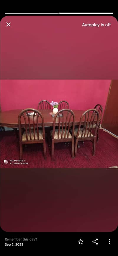 dining table in good condition