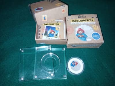 2019 Paddington at the Tower of London 50p Silver Proof Coin Box Coa