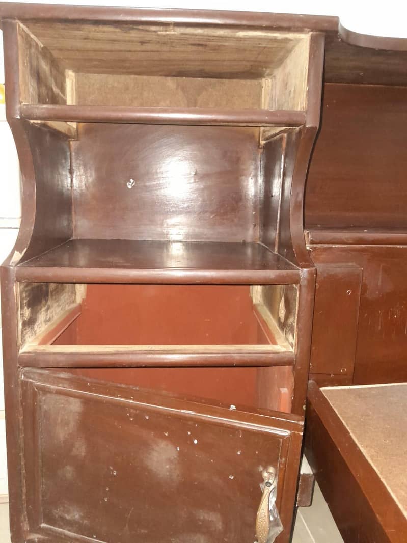 bed with side table 1