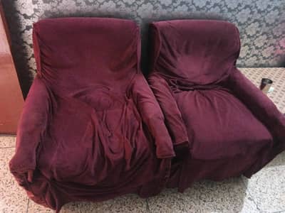 Sofa set 5 seaters All ok