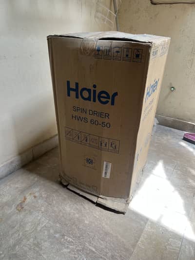 Haier dryer Hws 60 50