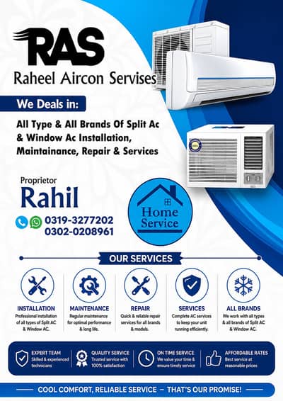 AC & Fridge maintenance in Karachi | فوری گھر بیٹھے سروس