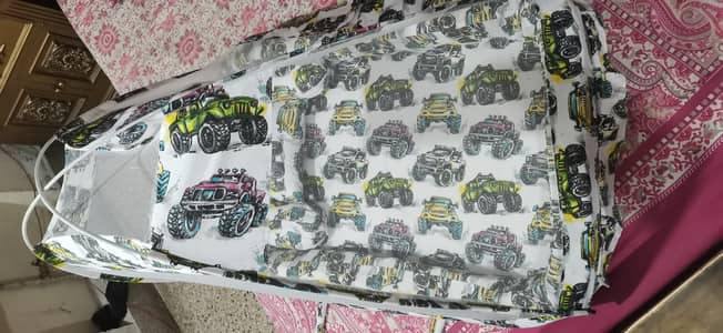 Travel Bed Foldable Infant Cotton BED COMFORTO Baby. B for Boys/Girls