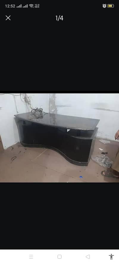 office table black