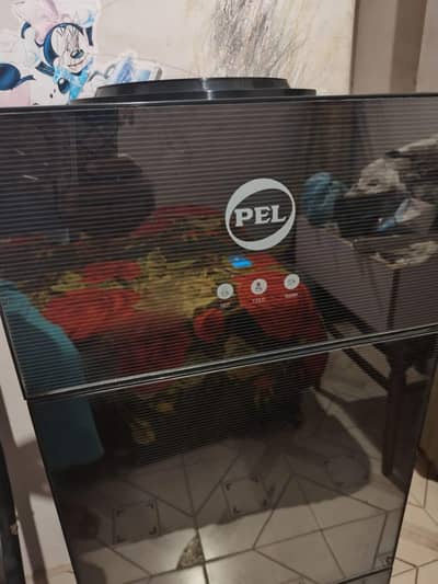 pel Despenser glass door child water with fridge