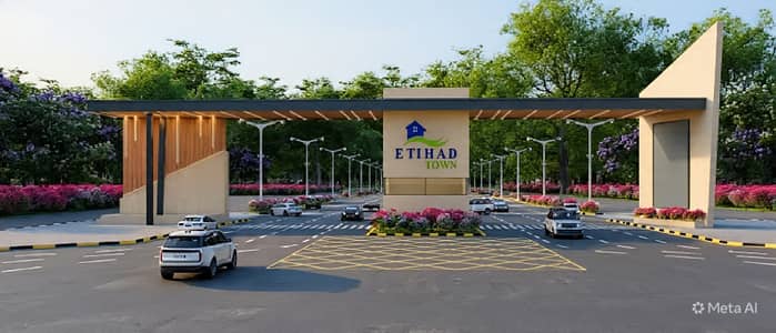 5 Marla Plot On Easy Installments Etihad Town Phase 4 Lahore
