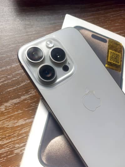 Apple iPhone 15 Pro - 128GB (Non-PTA) - 10/10 First Hand Used