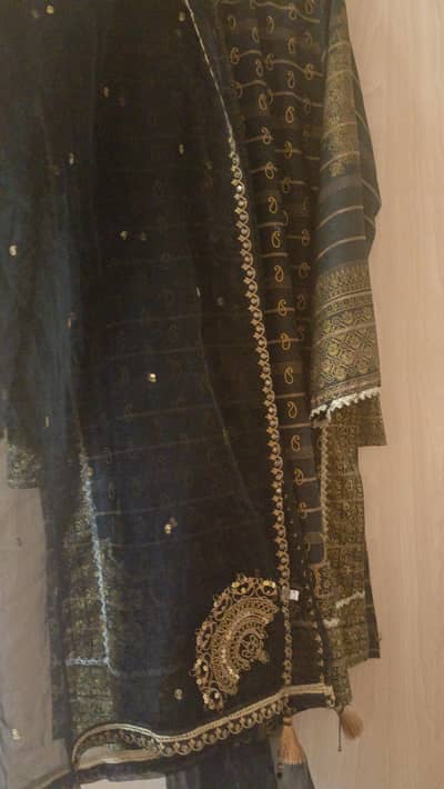 Junaid Jamshed 3 piece suit