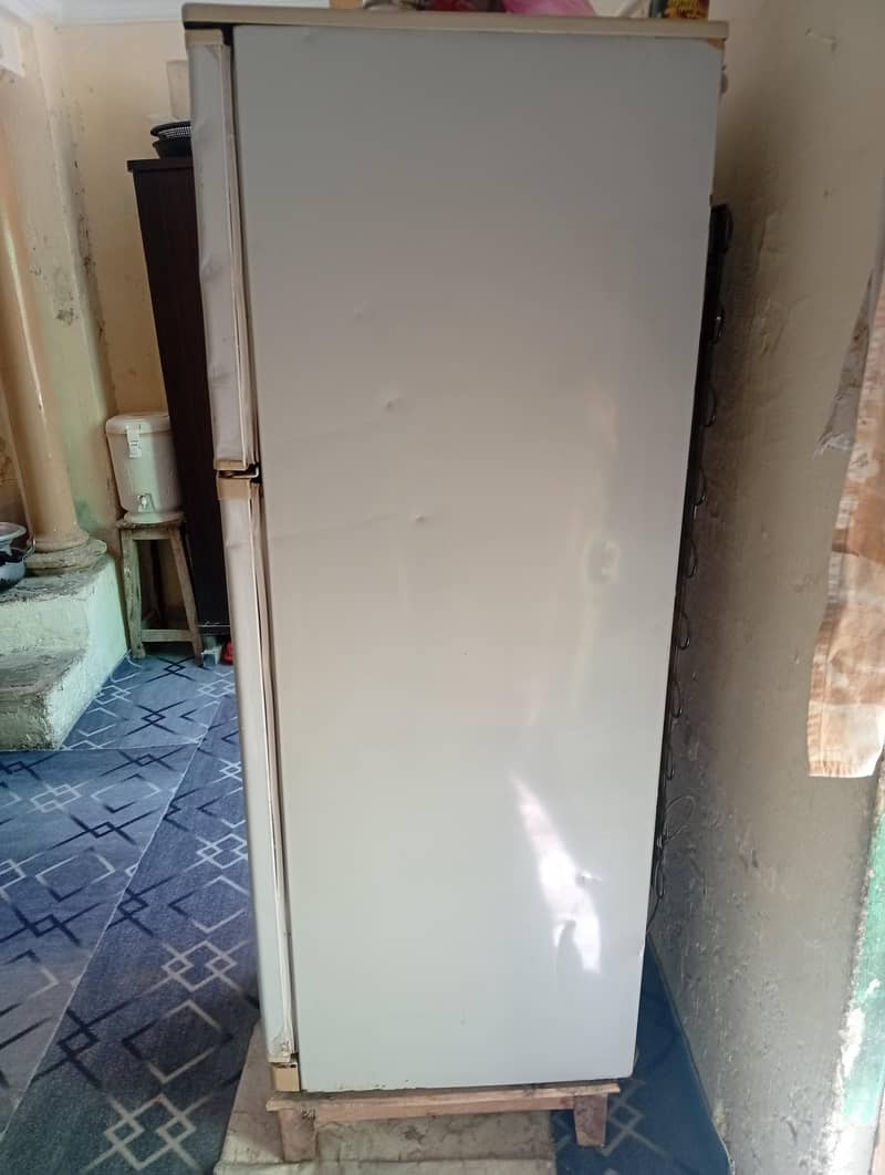 waves large size Refrigerator 1