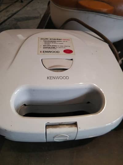 very less used Kenwood sandwich maker