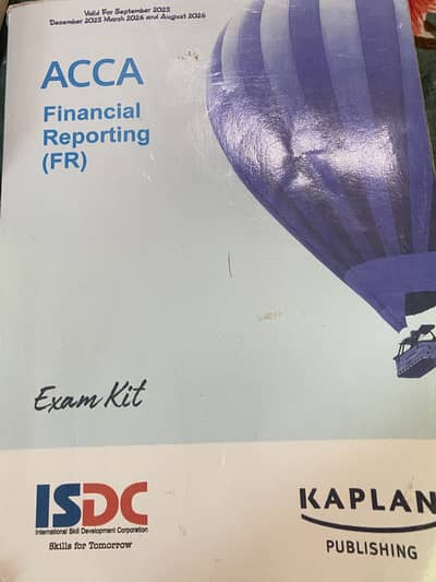 Financial reporting book and kit. Questions are not solved