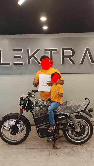 Vlektra Retro Electric Bike 2026 Upgraded