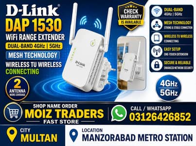 Huawei Fiber tplink tenda WiFi 6 Router All series avail