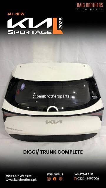 Haval Jolion Hev Zs Jaecoo Door Light Grill Battery Bonet Bumper Trunk
