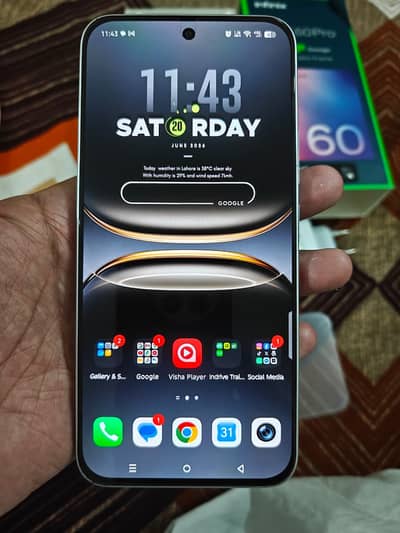 Infinix Hot 60 Pro (8GB RAM / 256GB ROM) – 10/10 Condition(6 warranty)