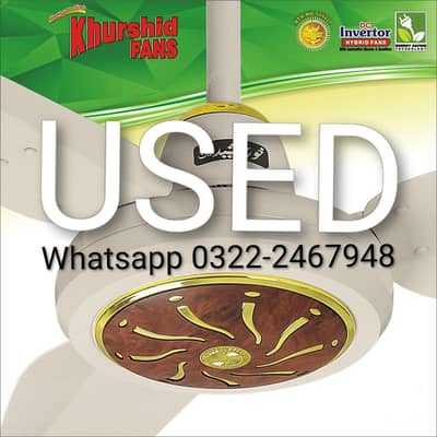 Khursheed Fans  copper Used