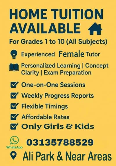 Home and online tuition