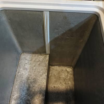 Waves triple double door full size refrigerator