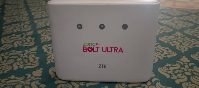 WiFi Modem Zong Bolt Ultra 4G