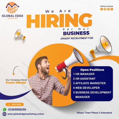 HR Assistant, Admin, HR manager