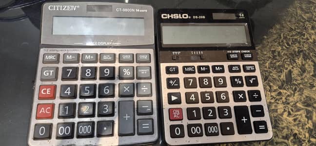 2 office calculators for sale