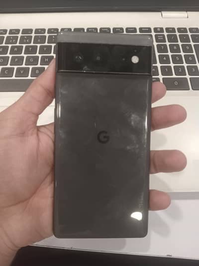 Google Pixel 6, PTA Approved, 8GB 128GB  Water Pack, Black, Box Pack