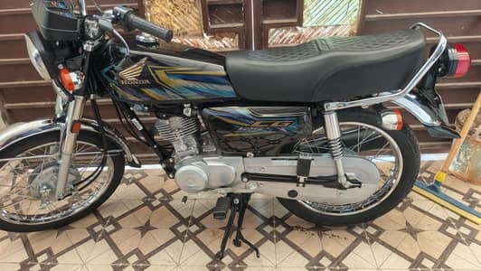 cg 125 2026 model lush 500km drive only copy excise me he