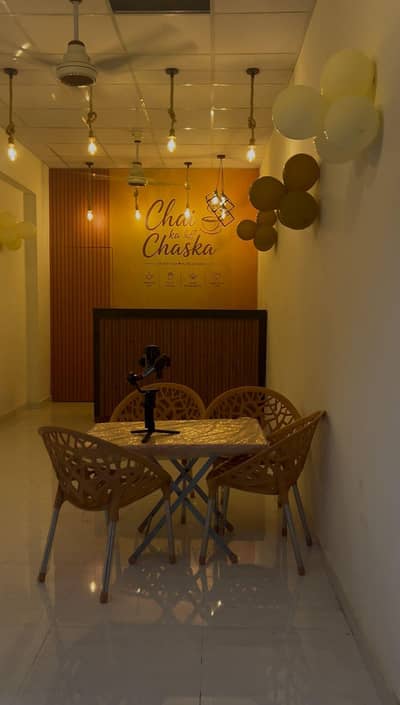 cafe helper/waiter & cook