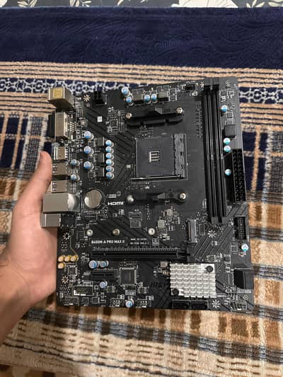 msi b450 pro max ii for ryzen 5 3600