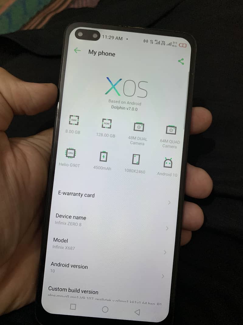 Infinix Zero 8 2