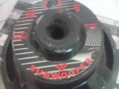 Japani amplifier and woofer