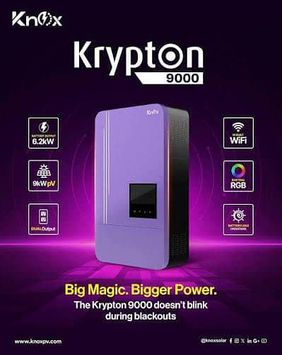 Knox inverter krypton pv 9000 for sale