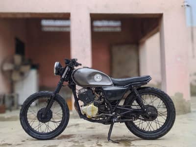 Beautiful Custom Built Cafe Racer Suzuki GS-150 / Scrambler For Sale